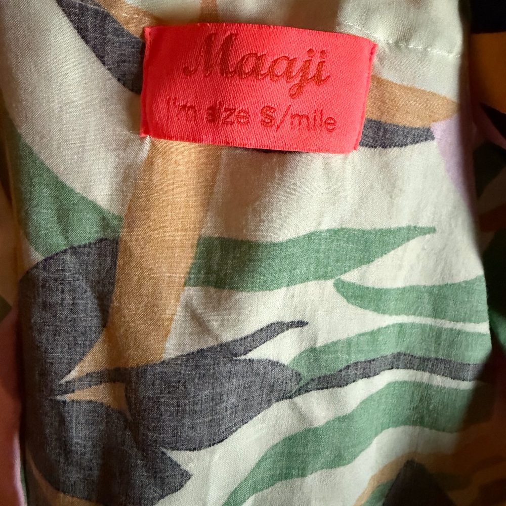 Women's Maaji Jungle Print Dress size small - Picture 3 of 3
